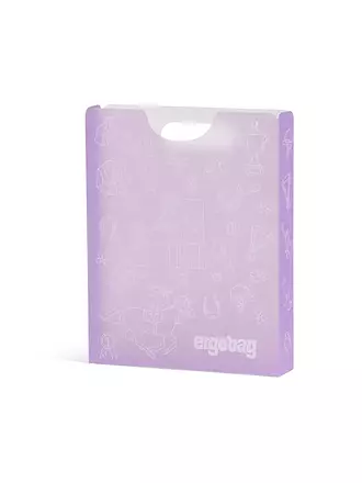 ERGOBAG | Boîte à cahiers Dinosaure | lila
